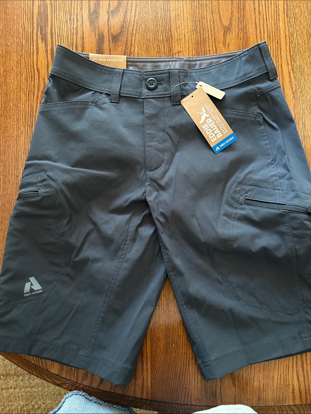 Men's Eddie Bauer hiking shorts.